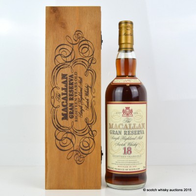 Macallan Gran Reserva 1979 18 Year Old 75cl