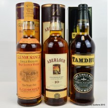 Glenmorangie 10 Aberlour 10 Tamdhu Single Malt