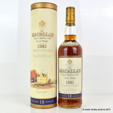 Nepal Disaster Relief Macallan 18 1981