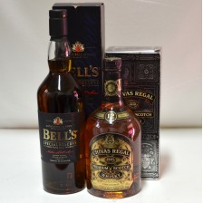 BELL S SPECIAL RESERVE AND CHIVAS 12