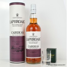 Laphroaig Cairdeas Port Wood Shot Glass