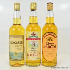 GLENCARNIE WHISKEY  QUEEN MARGOT   HIGHLAND EARL
