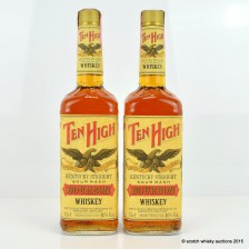 TEN HIGH BOURBON 75CL X 2