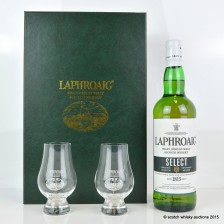 Laphroaig Select 2 X Glencairn Glasses Gift Set