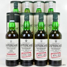 Laphroaig 10 Batch Full Set Original Batches 1 7