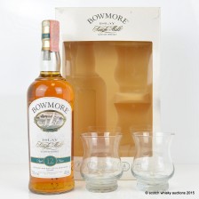 Bowmore 12 Gift Pack With 2x Bowmore Glasses