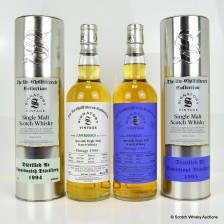 CAPERDONICH 1994 17 YEAR OLD SIGNATORY   TOMINTOUL 1995 19 YEAR OLD SIGNATORY FOR LA MAISON DU WHISKY