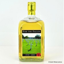 FOR THE FALLEN 12 YEAR OLD 85TH ANNIVERSARY OF THE ARMISTICE WHISKY CONNOISSEUR