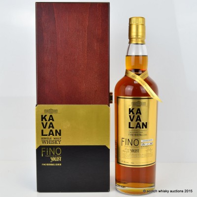 Kavalan Solist Fino Sherry Cask