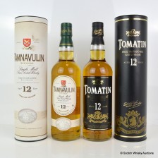 TOMATIN 12 YEAR OLD   TAMNAVULIN 12 YEAR OLD
