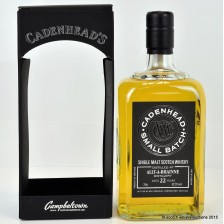 CADENHEAD S SMALL BATCH ALLT A BHAINNE 1992 22 YEAR OLD
