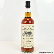 Springbank Ian S Artisan Dram 1997