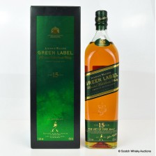 Johnnie Walker green Label 15 Year Old