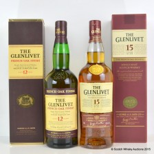 Glenlivet 12 French Oak Finish Glenlivet 15 French Oak Reserve