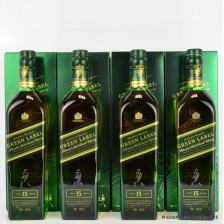 Johnnie Walker Green Label 15 Taiwan Wonders Collection 4 X 70cl