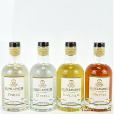 GLENGLASSAUGH SAMPLES 4 X 20CL CLEARAC  PEATED  FLEDGLING XB   BLUSHES