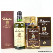BALLANTINE S 17 YEAR OLD   BALLANTINE S 12 YEAR OLD QUEEN S AWARD