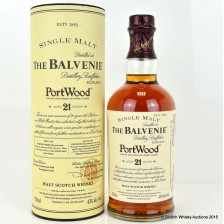 BALVENIE PORT WOOD 21 YEAR OLD 75CL US IMPORT