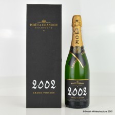 MOET   CHANDON 2002 GRAND VINTAGE 75CL