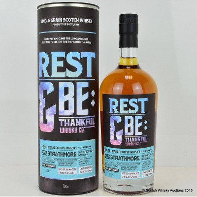 Strathmore 1972 32 Year Old Rest & Be Thankful Whisky Co