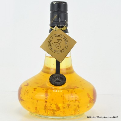 Gold Rush Scotch Whisky Decanter