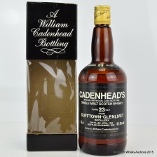 CADENHEAD S DUFFTOWN GLENLIVET 1966 23 YEAR OLD 75CL