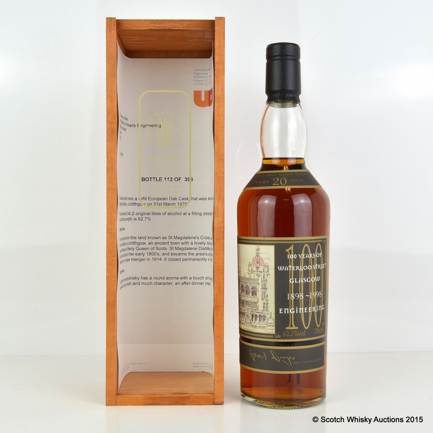 St Magdalene 100 Years Of Waterloo Street Glasgow 20 Year Old The