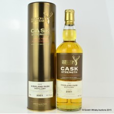 HIGHLAND PARK 2001 G M CASK STRENGTH