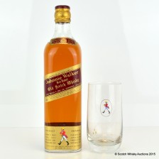 Johnnie Walker Red Label With Glass