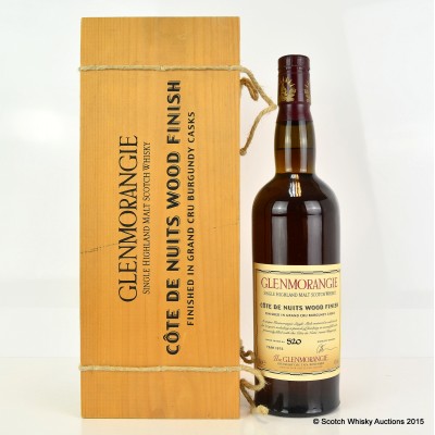 Glenmorangie Cote De Nuits Wood Finish 1975 25 Year Old