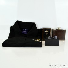 Glenfiddich Medium T Shirt Cufflinks Playing Cards Hip Flask