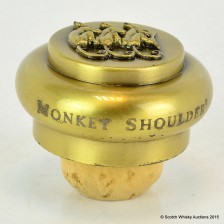Monkey Shoulder Metal Bottle Stop