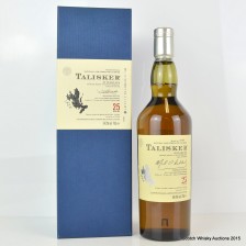 Talisker 25 2009 Release