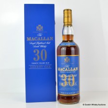 Macallan 30 Sherry Cask Blue Label
