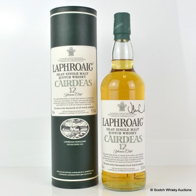 Laphroaig Cairdeas 12 Year Old Signed By John Campbell