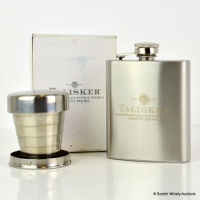 Talisker Hip Flask Telescopic Dram Cup