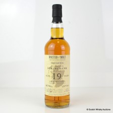 Springbank 1993 19 Master Of Malt