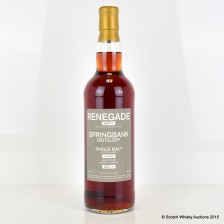 Springbank 18 Renegade Bottlingmark Reynier