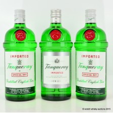 TANQUERAY INPROTED GIN 1L X 3