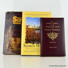 ASSORTED WHISKY BOOKS X 3 INCLUDING THE PRACTICAL DISTILLER