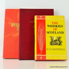 ASSORTED WHISKY BOOKS X 3 INCLUDING THE HOUSE OF HAIG 1ST EDITION 1958