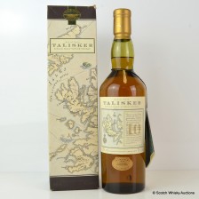 Talisker 10 Map Label