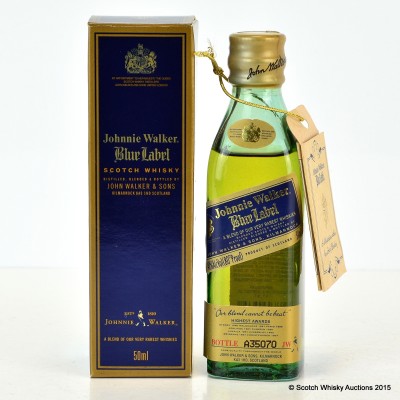 Johnnie Walker Blue Label Mini 5cl