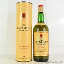 GLENLIVET 12 YEAR OLD 1L
