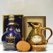 Glenfiddich 18 And Glenturret 21 Decanters