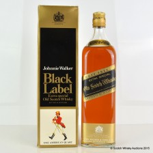 JOHNNIE WALKER BLACK LABEL 12 YEAR OLD 1 QUART