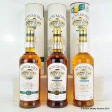 Bowmore 12 Old Style Bowmore Legend With Free Glass Bowmore Mariner 15