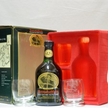 Bunnahabhain 12 With Engraved Limited Editon Glasses