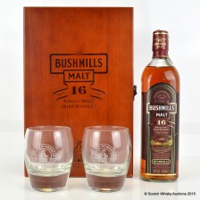 Bushmills 16 With Glasses Set