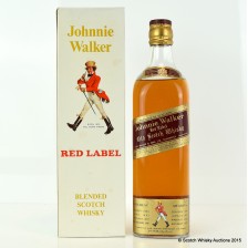 Johnnie Walker Red Label 1966 In Carton